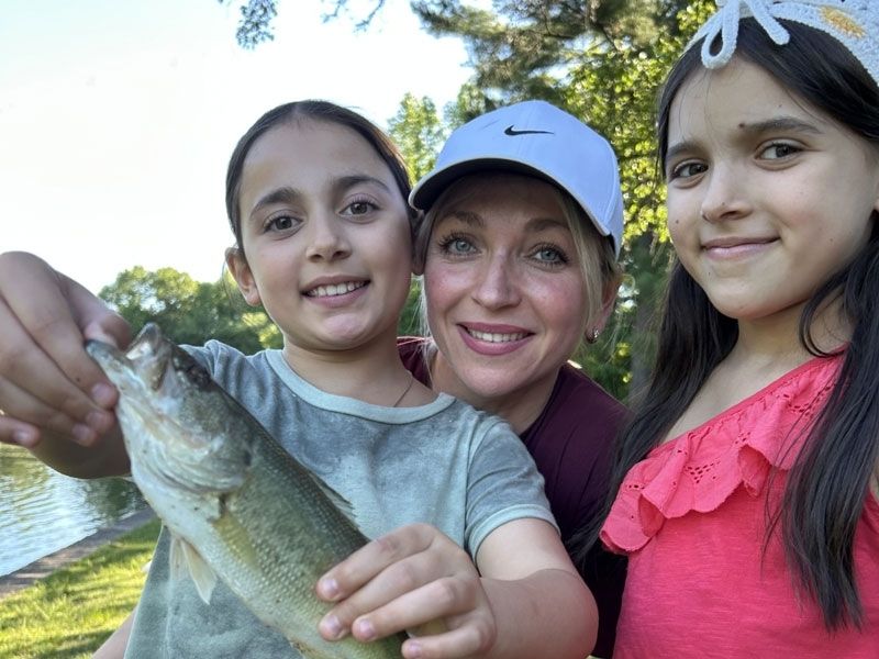 Bass fishing