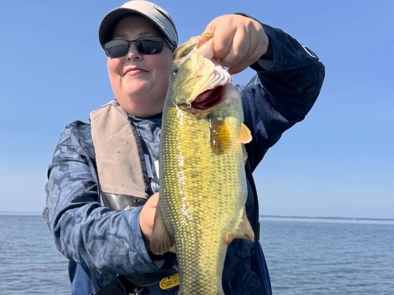 Susquehanna Flats bass fishing