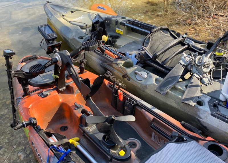 pedal kayaks