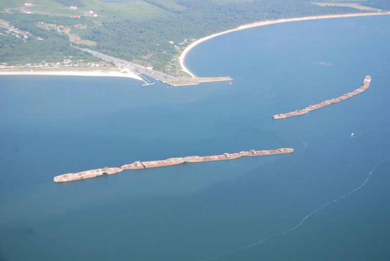 kiptopeke park from the air