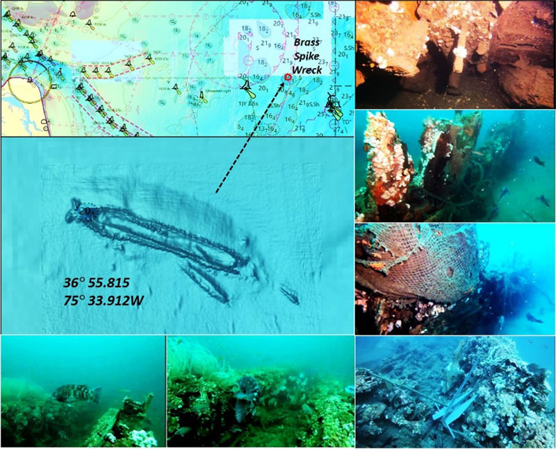 spike wreck off chesapeake bay