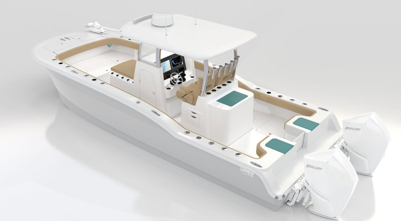 tideline 28 bluewater catamaran center console